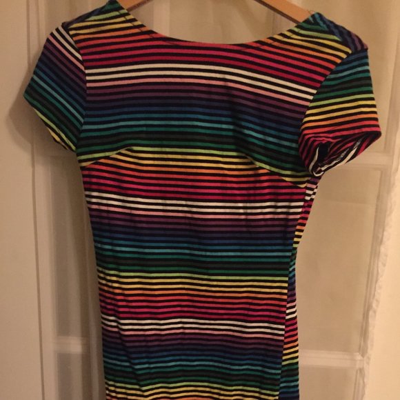 Rainbow Dress scoop back - Picture 1 of 3